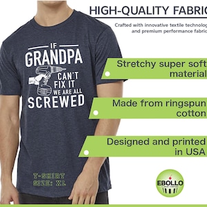 Dad Est 2022 T-shirt - Funny Custom Shirt for Men - Gift for New Dads image 5