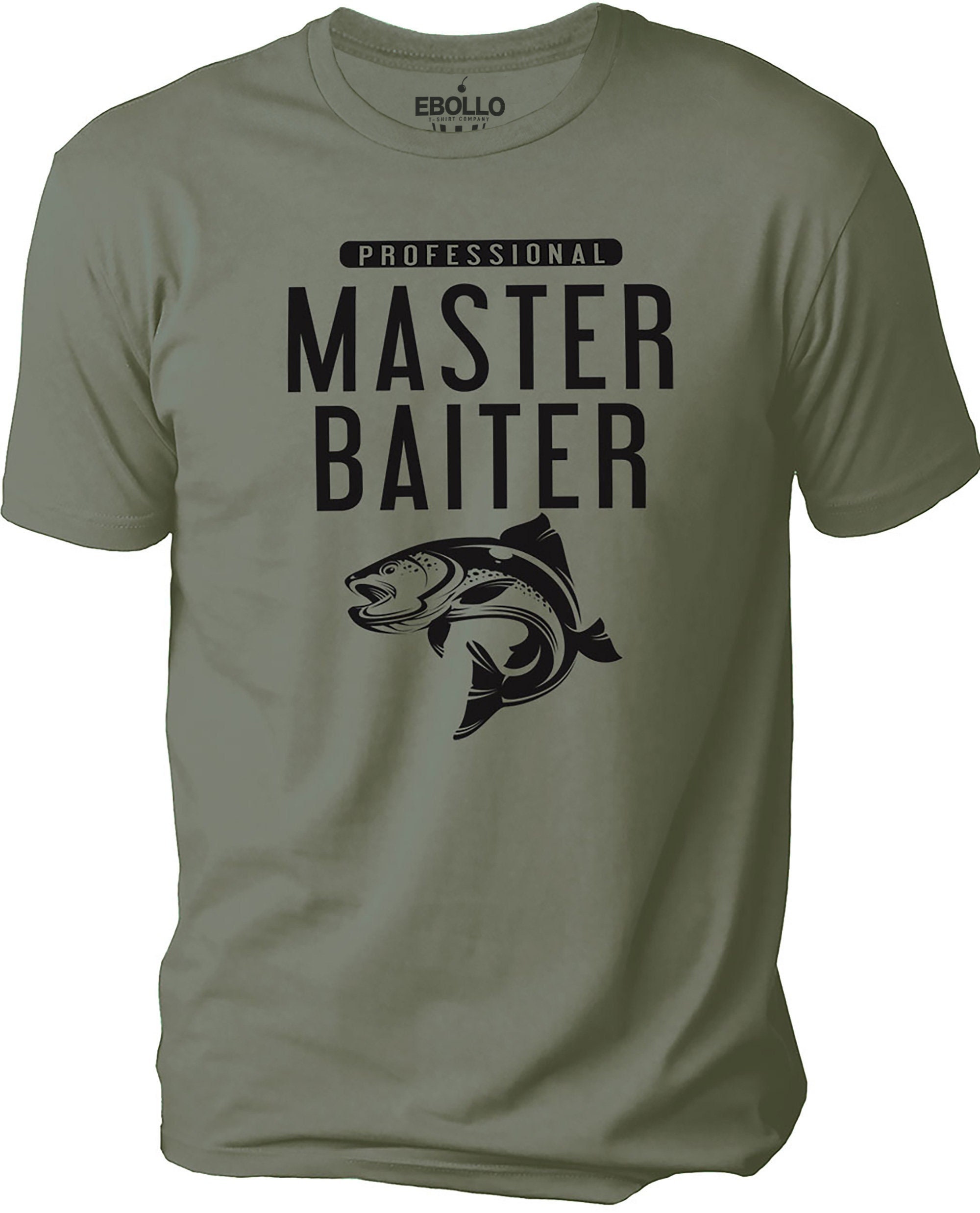 Fishing Gifts for Men Master Baiter Shirt for Man Bass Fishing