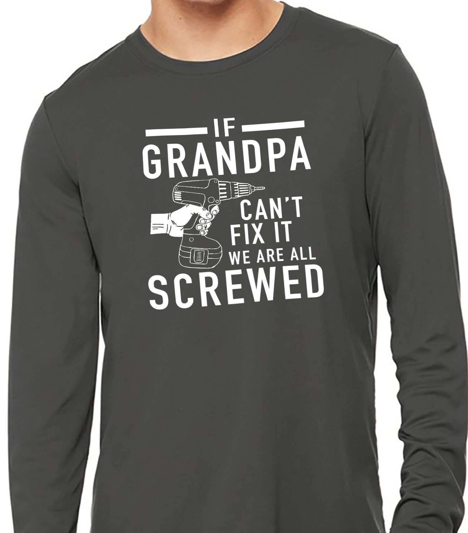 If Dad Can/'t Fix It We Are Screwed T-Shirt Funny Father/'s Day Mens Tee Shirt