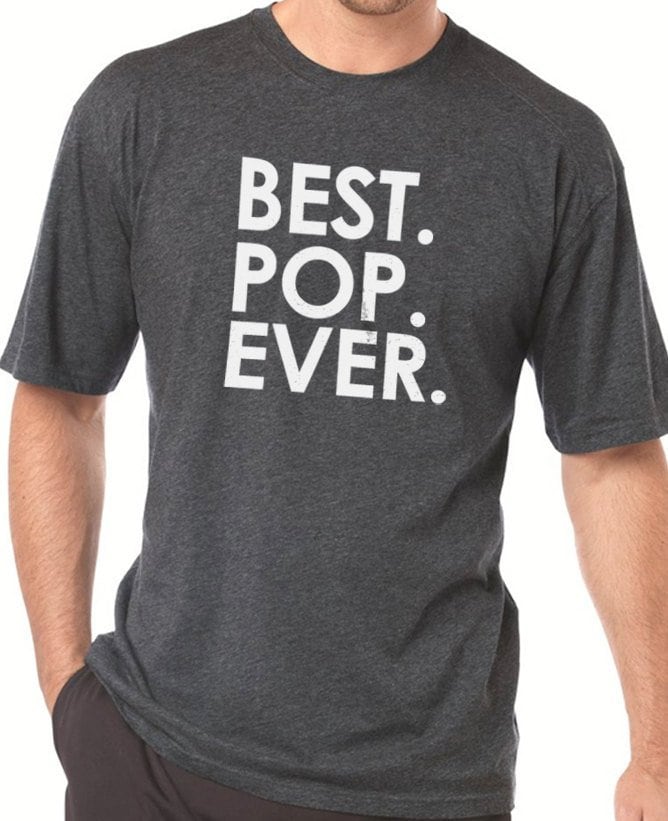 Gift for Grandpa Vintage Father's Day Pop T-Shirt for Awesome Dad Pop Pop Father's Day Gift for Pop Pops