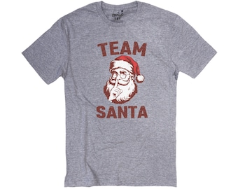 Team Santa T-Shirt: Matching Family Christmas Tee