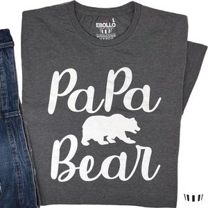 Papa Bear T-Shirt for Men, Perfect Father's Day Gift, Funny Dad Shirt, Papa Gift, Husband Gift, Bear Shirt