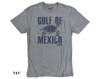 Gulf of Mexico T-Shirt: Vintage Coastal Beach Tee