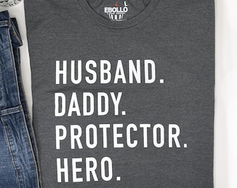 Funny Daddy Protector Hero Shirt | Father's Day Gift