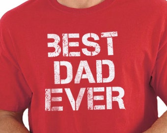 Papa Geschenk | Best Dad Ever Shirt | Lustiges Shirt Herren - Herren T-Shirt - Vater Geschenk - Papa Shirt - Geschenk für Papa - Geburtstagsgeschenk - Herren Geschenk