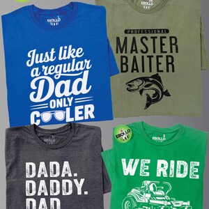 Dad Est 2022 T-shirt - Funny Custom Shirt for Men - Gift for New Dads image 15