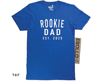 Rookie Dad Shirt, First Time Father Tee, Gift for New Daddy Christmas
