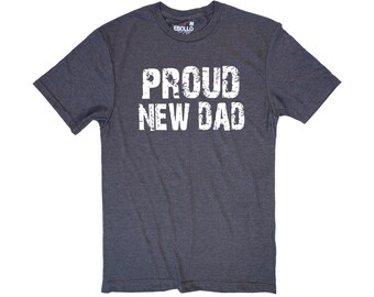 Camiseta "Orgulloso nuevo papá" / Regalo divertido para el Día del Padre