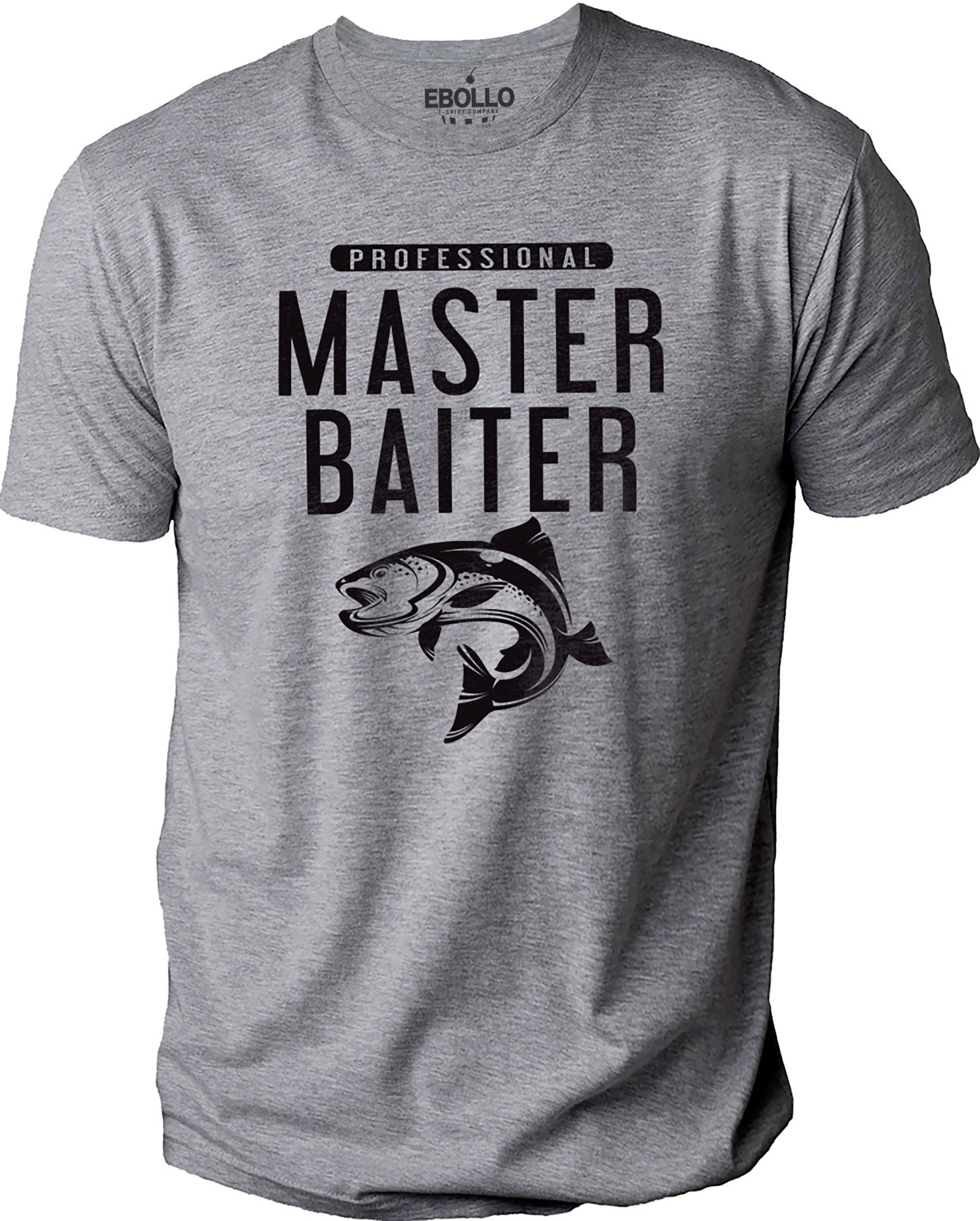 Fishing Gifts for Men | Master Baiter Shirt for Man | Bass Fishing Tshirt - Dad Christmas Gifts - Fishy Tee T-shirt, Husband Shirt, Dad Gift