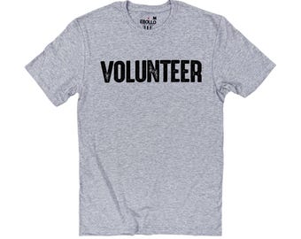 Volunteer Firefighter T-Shirt, Christmas Gifts, Soft Cotton, Community Hero Tee