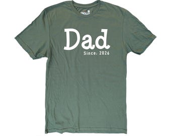 Funny Dad T-Shirt: Personalized Heather Gray Tee, Father's Day Gift