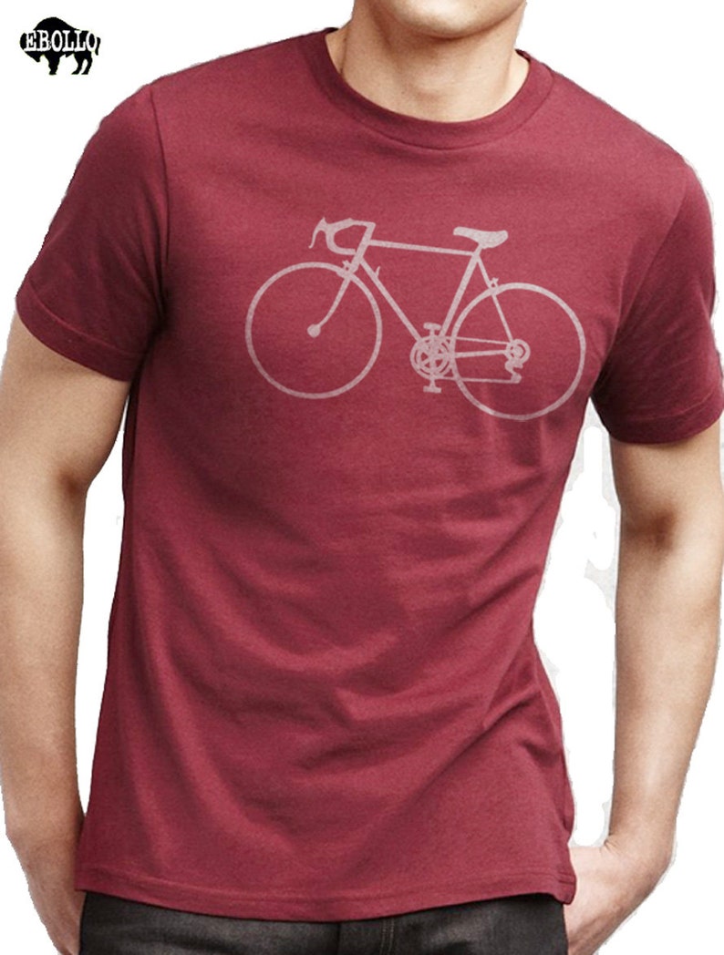 bicycle pattern shirt