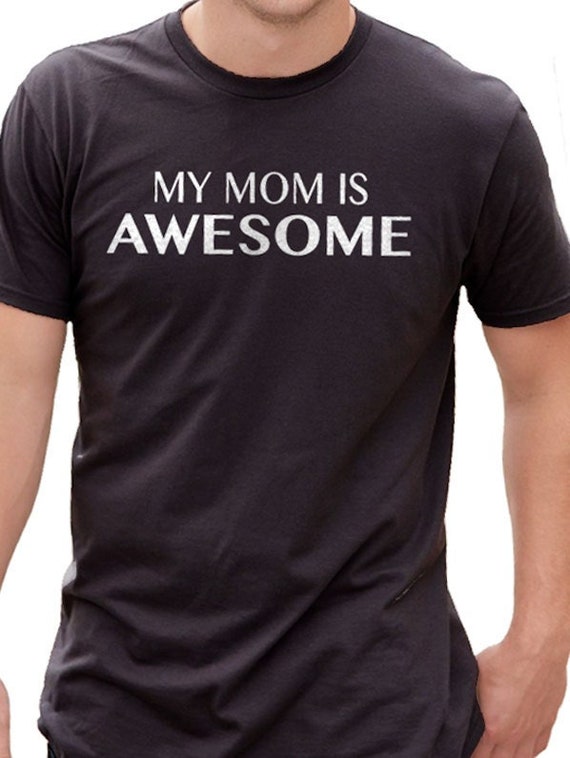 muscle man my mom shirt