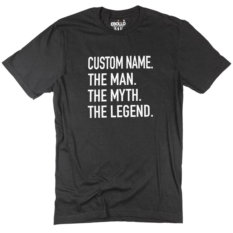 Custom Name T-shirt - EBOLLO