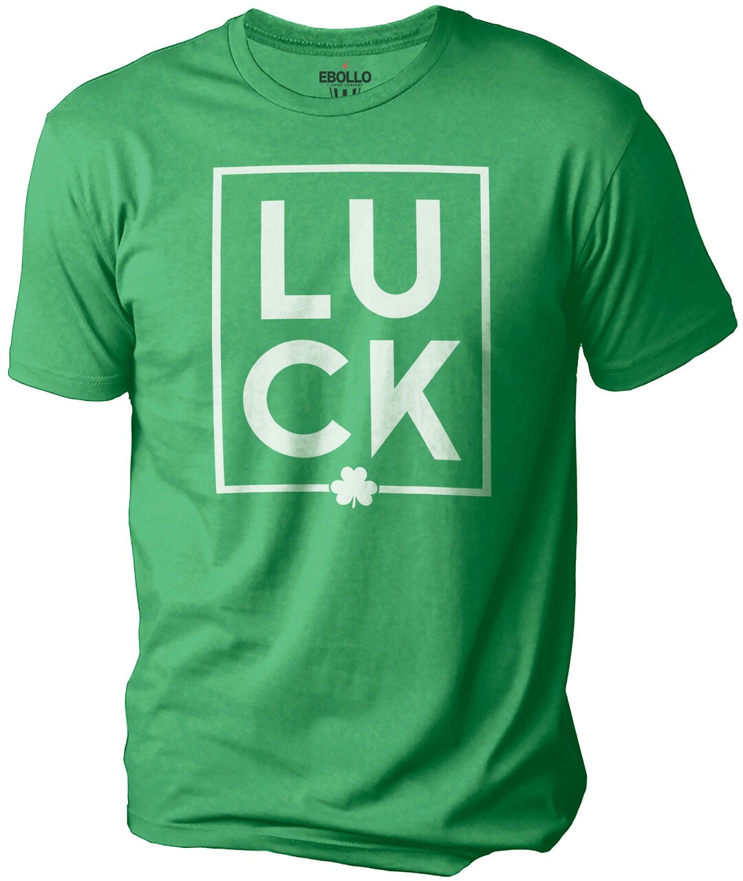 St Patricks Day WANNA GET A LIL LUCKY Mens Large Green Leprechaun