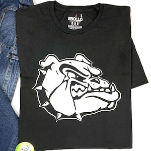 Bulldog Graphic Tee: College Style Dog Lover Gift