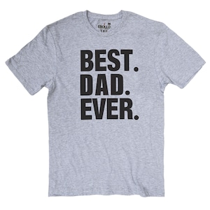 Camiseta para papá - Camiseta "El mejor papá del mundo" - Regalo para el Día del Padre - Regalo para papá - Camiseta divertida para hombre - Regalos para papá - Camiseta divertida imagen 1