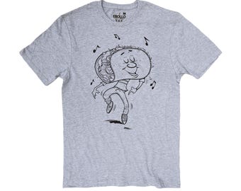 Camiseta gráfica "Happy Taco": un regalo divertido para los amantes de la comida