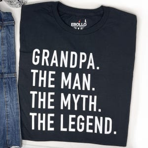 Mens Thomas The Man Myth Legend T Shirt Father's Day Gift Dad Mens Thomas The Man Myth Legend T Shirt Father's Day Gift Dad