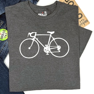 Bicycle T-Shirt for Men - Bike Shirt Cycling Apparel, Perfect Gift for Dad & Husband, Biking Enthusiast Tee