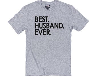 T-shirt meilleur mari de tous les temps, cadeau mari drôle, fête des pères, t-shirt humour pour homme, cadeau pour lui