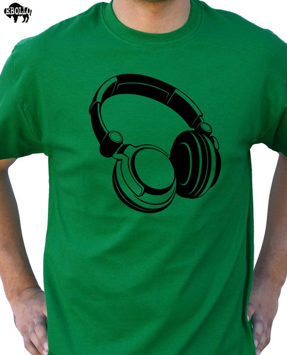 Boyfriend Gift Headphones Mens T Shirt Husband Gift Christmas Etsy