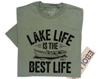 Lake Life T-Shirt: Funny Outdoor Camping Tee, Family Vacation