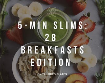 Meal Planner | Easy Weight Loss Meals | Healthy Breakfast Recipe Ebook