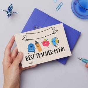 Teacher Appreciation Gift Tags | Thank You Teacher Gift | School Printable Tags | Instant Download