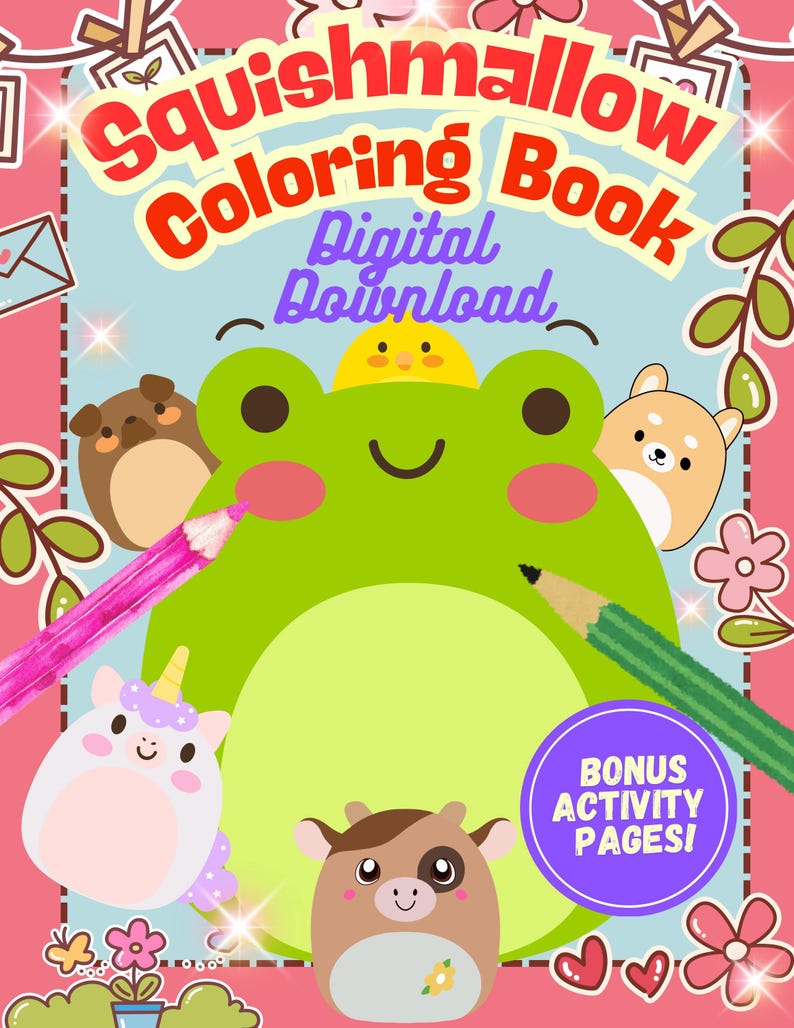 Squishmallow Coloring Pages | 70+ Fun Printables | Squishmallow ...