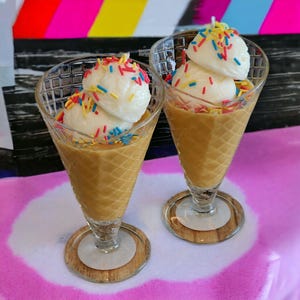 Vela de helado / Vela perfumada / Vela de panadería / Vela de comida