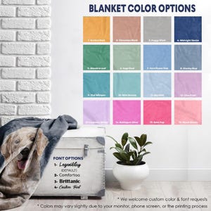 Personalized Name Blanket, Plush Fleece Baby Shower Gift