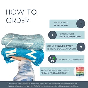 Personalized Name Blanket, Plush Fleece Baby Shower Gift