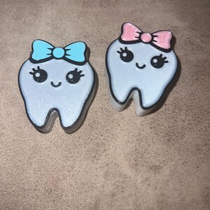 Tooth Fairy Box Set – Adorable Tooth Holder for Kids | Blue or Pink | 2-Pack for Easy Swaps | Tooth Fairy Magic Made Easy!