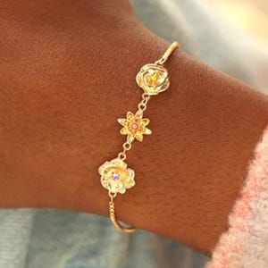 家族の誕生花ブレスレット 誕生月別ブレスレット 母の日ギフト お母さんへのクリスマスプレゼント 刻印入り 奥様へのプレゼント