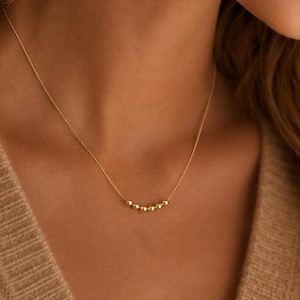 Copper Fidget Necklace – Anxiety Relief with Moveable Beads