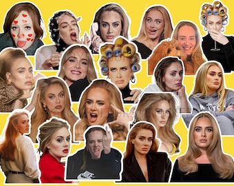 Adele Sticker. Adele Fans. Adele Merch