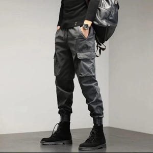Men’s 6 Pocket Pants | Cargo Trousers for Work & Travel | Casual Outdoor Wear
