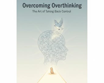 Modelo de pasta de trabalho do Excel e PDF para ansiedade, saúde e pensamento excessivo