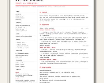 Job Search Kit, Resume & Cover Letter Templates, ATS Friendly - 3 Designs