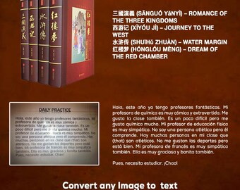 Conversor de imagem para texto com tradução de idiomas