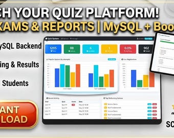 Quiz Management System | Online Exam & Live Quiz Platform
