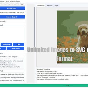 Szybki konwerter SVG OneClick dla obrazów masowych – narzędzie do tworzenia i projektowania