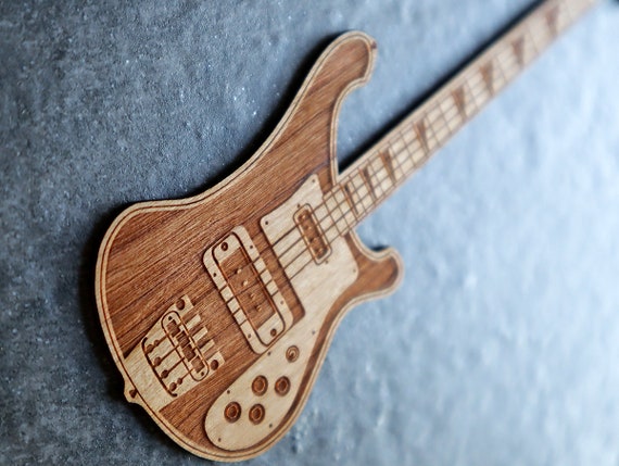 Bass Guitar Bookmark Rickenbacker Bass Style Bookmark Guitar