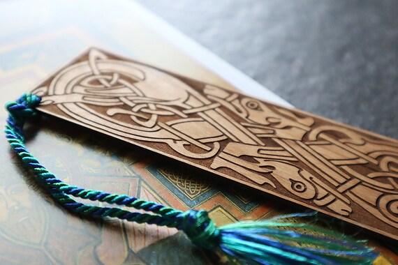 LOTR Bookmark, Wood Bookmark, Personalized Bookmark 