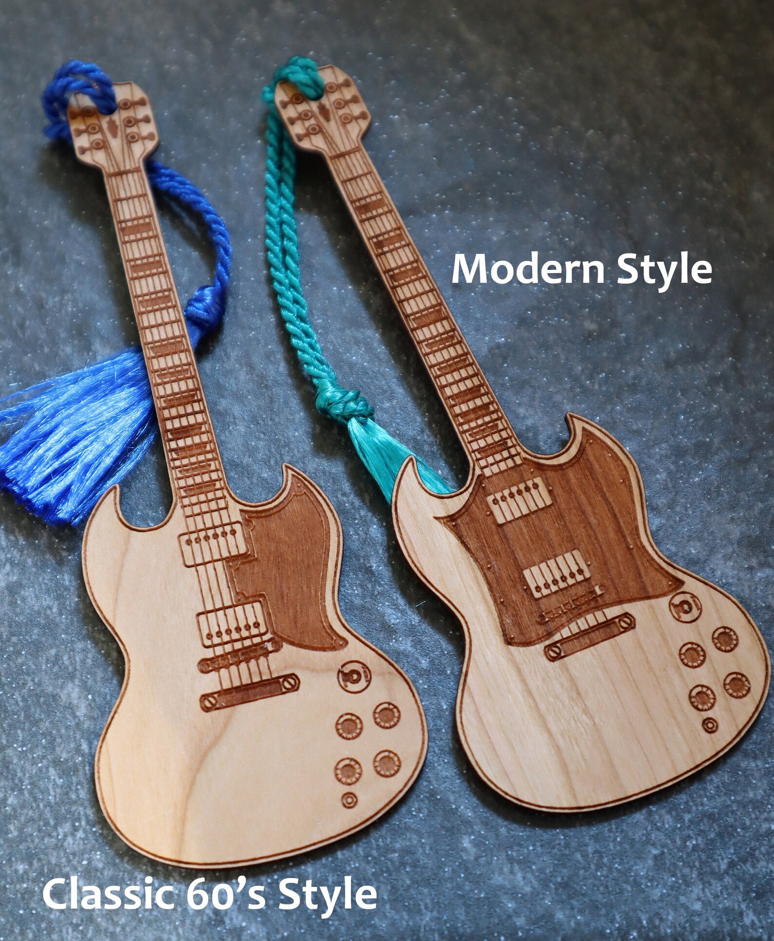 Sg Guitar Style Bookmark SG Bookmark Guitar Bookmark Music Etsy