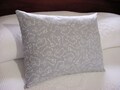 Travel Pillow Case - Bunny Rabbits on Gray Pillowcase Cover for Toddler, Lumbar 12x16 Pillow with envelope back - Baby Nursery Decor