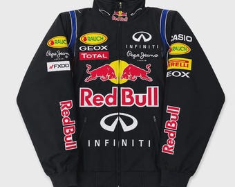 ヴィンテージ レッドブル レーシング ジャケット: インフィニティ F1 トラック ジャケット