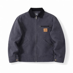 Vintage J97 Carhartt Detroit Jacket : Dove Grey (WIP line)