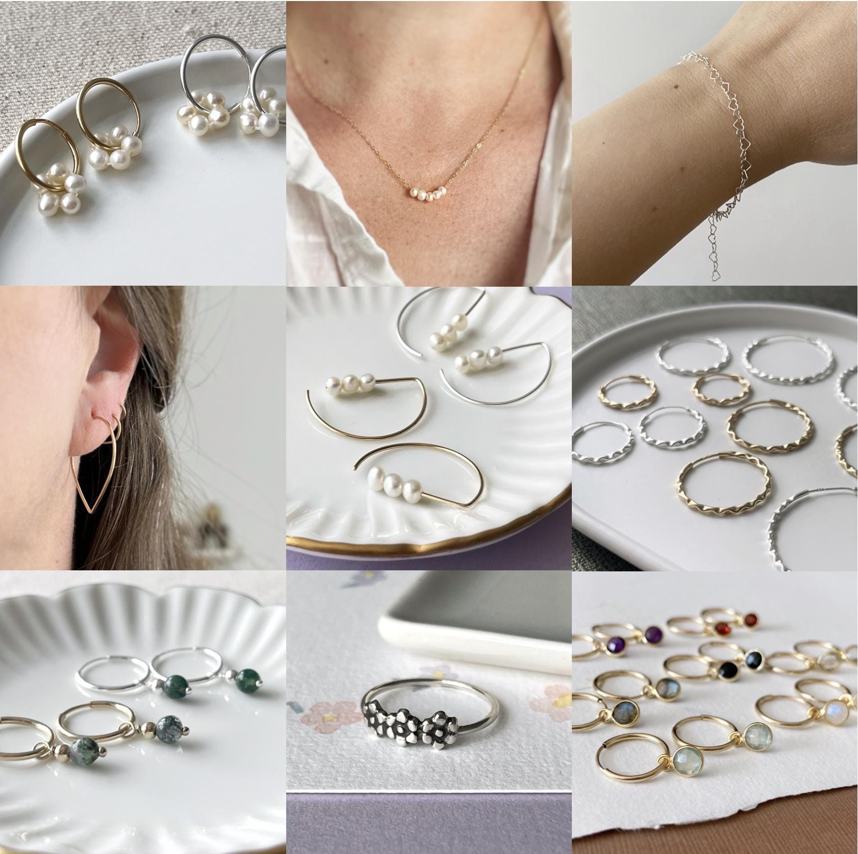 Chain Bracelet, Adjustable Sterling Silver Satellite Chain